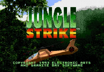 Jungle Strike (USA) (Beta) screen shot title